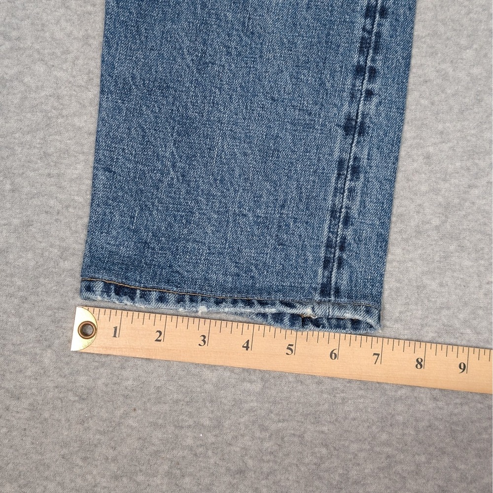Todd Snyder NY Slim Fit Jeans Size 32x31 Japanese Selvedge Distressed Button Fly - Picture 13 of 14